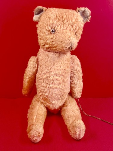Ancien ours nounours paille - ancien,