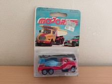 MAJORETTE 1/100 : CAMION GRUE CRANE MOBILE SOUS PRESENTOIR CARTON /BLISTER