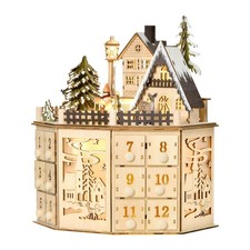 Calendrier de l'Avent en bois
