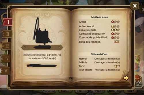 Compte summoners war europe - , 3