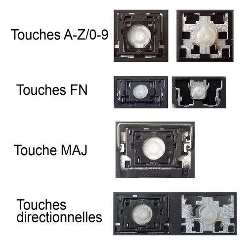 Touche clavier pour lenovo - de,