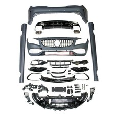 Parechoc avant arrière bas de caisse look CLA 45 AMG pour MERCEDES CLA C117