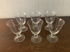17 verres à eau modèle Orval en cristal Daum  h : 13.5 cm (prix à la pièce)