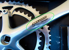 Campagnolo Record 170 pédalier X2 ensemble d'autocollants autocollants auto-c...