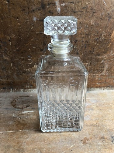Carafe whisky ancienne - ancienne, verre