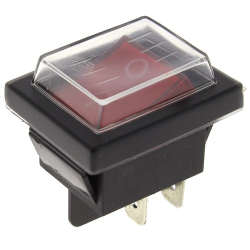 Interrupteur cosses rouge - 4,