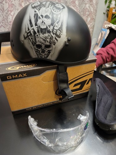 Casques moto demi point gmax - casques,