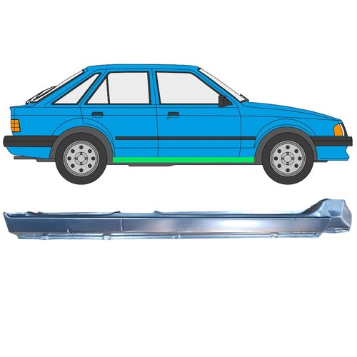 Ford escort mk3 1980 - ford, 1980-1990