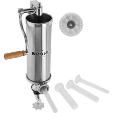 Poussoir à saucisses 2,5 kg + 4 entonnoirs - Poussoir à Viande Vertical – Salami