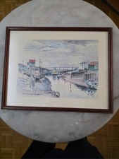 Tableau Aquarelle Marine