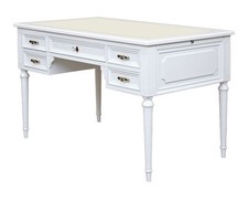 Bureau 5 tiroirs laqué