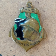 Insigne 3 ème régiment d'infanterie coloniale militaire armée française