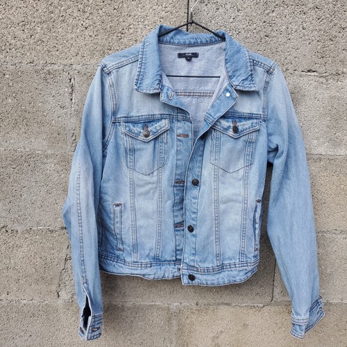 Blouson veste jean manches - blouson/veste,