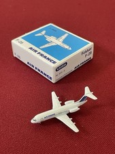 Maquette Avion Agence AIR FRANCE Fokker F-28 Schabak Nr 931/3 Échelle 1:600