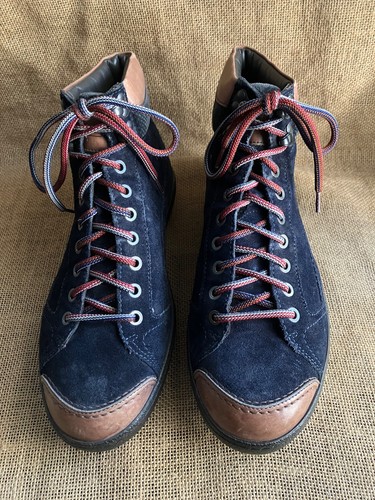 Bottes santoni daim bleu - bottes,
