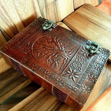 Journal cuir grand arbre de - cuir,