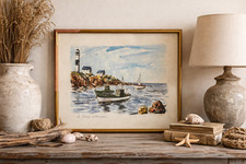 Aquarelle J. Suoin – La