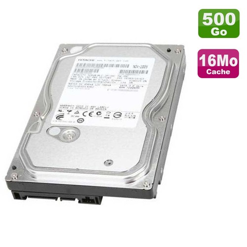Disque dur 500go hitachi - dur, 3.5"