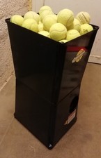 Lance-balles de tennis Tutor E-CANNON avec batterie et oscillateur, comme neuf