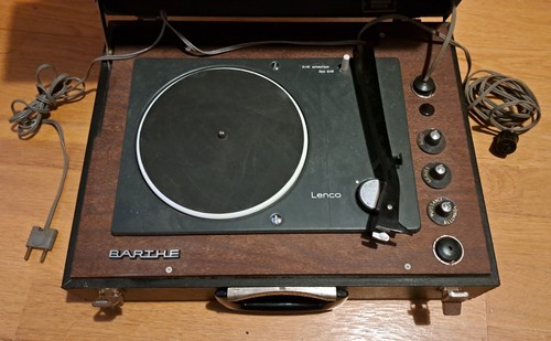 Tourne disque vintage barthe - disque,