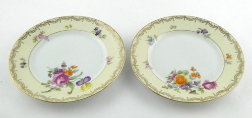Pair vintage kpm porcelain - pair, of