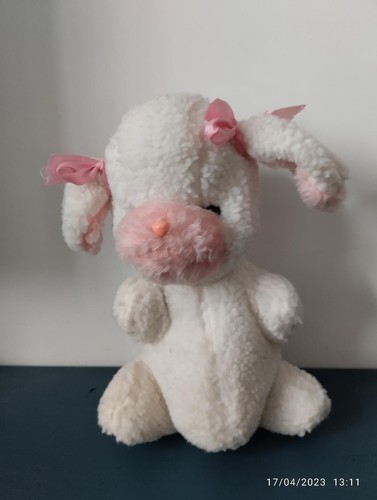 Vintage peluche doudou mouton - peluche,