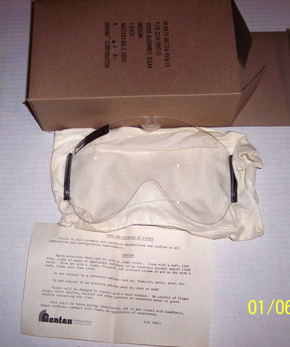 New hgu clear - new, visor