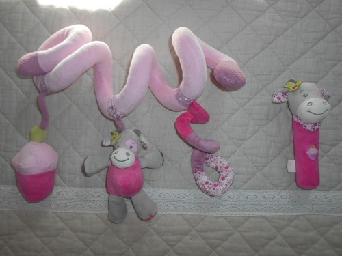 Nattou spirale doudou peluche - nattou,