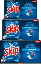 Lot LESSIVE SKIP 2 X 46 = 92