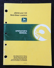 Véritable John Deere JD24A & 125 Mini Chargeur Tracteur Opérateurs Manuel Nice