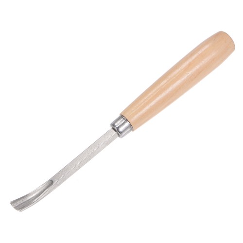 Bois couteau 9mm chrome - bois,