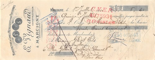 1910 manufacture lames - 1910, de