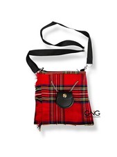 Sac À Épaule Écossais Royal Stewart Tartan Femme Sac À Main Tartan