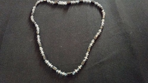 Collier hématite aimanté - collier,