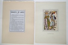 Danses de jadis, en couleurs, André Hofer, coll La Danse à travers les ages