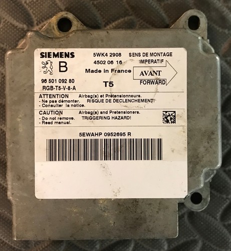 Calculateur airbag non - calculateur,