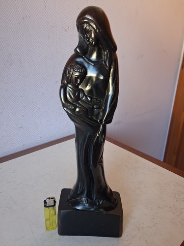 Vierge noire enfant - vierge, et