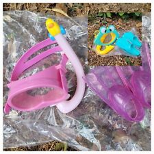 BABY BORN Masque Tuba Palmes Au Choix Rose Ou Vert/jaune Zapf Création. 