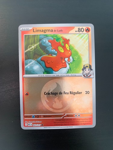 Carte pokémon reverse limagma - carte,