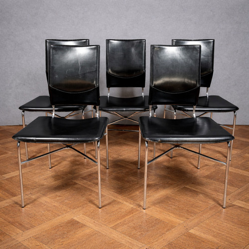 Suite chaises salle - chaises, à