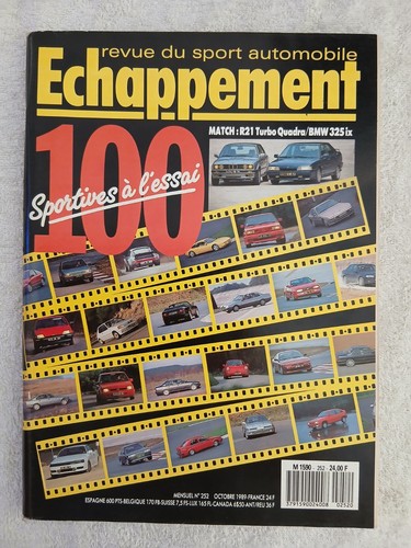 Echappement 252 1989 100 - echappement, n°252