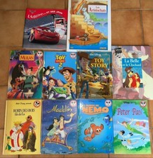 Lot 10 Livres Disney - Aladdin