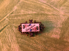 BROCHE ANCIENNE "SOUVENIR DE