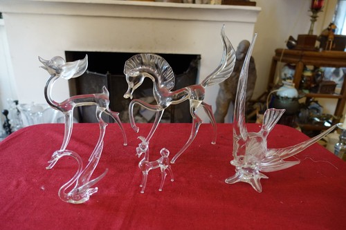 Lots animaux verre filé - lots, en
