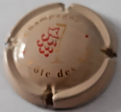 Capsule champagne côte des - capsule,