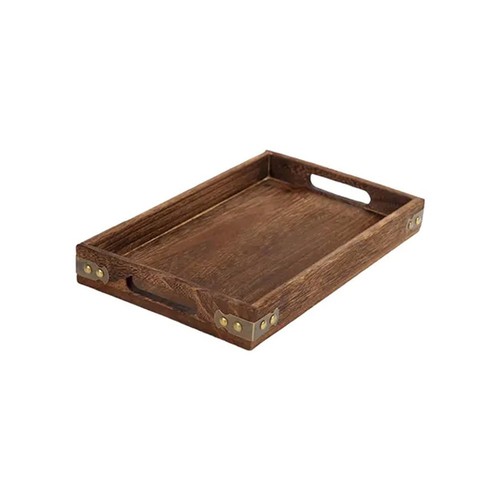 Plateau service bois - plateau, en