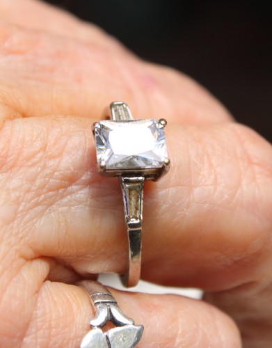 Fashion engagement silver - fashion, or