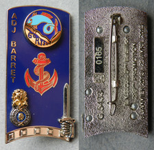 ADJ BARRET, 295° PROMOTION ENSOA, 6° RTS, COLO, MATRICULÉ - GLF 5433