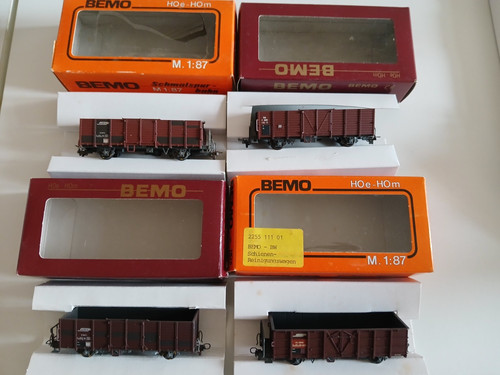 Collection bemo hom 4 wagons - hom,