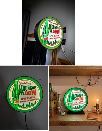 Enseigne mountain dew - enseigne,